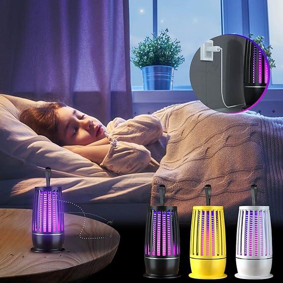 LED Mosquito Killer Lamp Electronic Bug Zapper Flies Catcher Eco Friendly